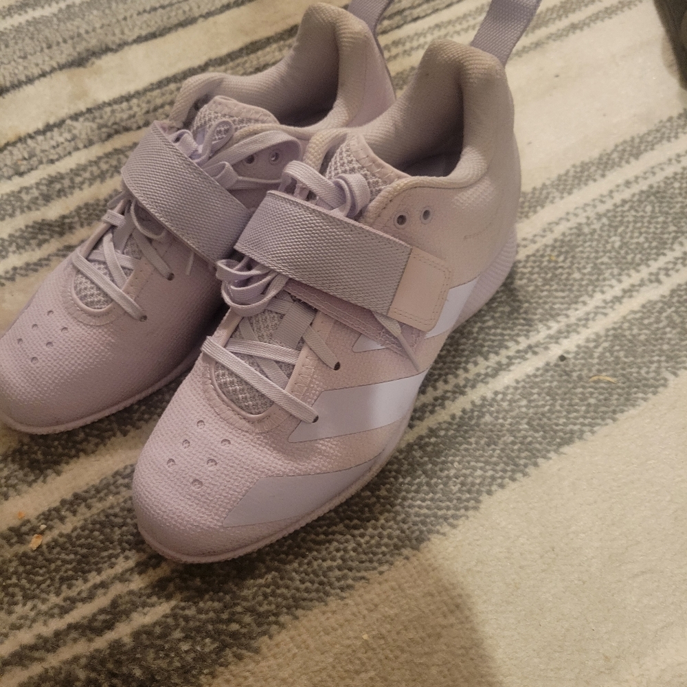 Lavender  adidas sneakers
